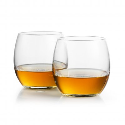 2 Whiskygläser zur Whiskykaraffe Elch (220 ml)